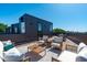 Rooftop deck featuring an outdoor seating area at 1303 Chamblee Hill Ct, Raleigh, NC 27608