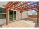 Cozy patio with a pergola, perfect for outdoor dining and relaxation at 1307 Torrey Pines Ct, Mebane, NC 27302