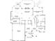 First floor plan featuring kitchen, breakfast area, dining room, Gathering room, primary bedroom, and home office at 1308 Green Oaks Pkwy, Holly Springs, NC 27540