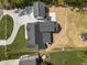 A bird's eye view shows the roofline of the home at 1903 Edgerton Dr, Durham, NC 27703