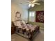 Bedroom showcasing a comfortable bed, great natural lighting and stylish decor at 204 Plank Bridge Way, Morrisville, NC 27560