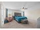 Spacious main bedroom features a stylish bed, soft carpet, and bright natural light at 2429 Follow Me Way, Raleigh, NC 27610