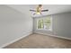 Bedroom showcasing its natural light and standard carpet at 2821 Wilshire Hill Dr # 111, Raleigh, NC 27604