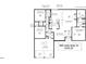 Detailed floor plan showcasing the layout with labeled rooms and dimensions in square feet at 308 Holly Briar Dr, Fuquay Varina, NC 27526