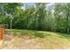 Expansive backyard backing up to a wooded area, offering privacy and a tranquil outdoor space at 315 Copper Ridge Dr, Sanford, NC 27330
