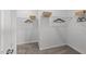 Walk-in closet with wire shelving for ample storage and organization at 316 Barley Mill Rd, Holly Springs, NC 27540