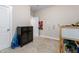 Neutral bedroom with dark dresser, wall decorations, and carpeted floors at 3248 Castlerock Dr, Burlington, NC 27215