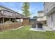 Serene backyard with privacy fence, shed, and patio furniture for relaxation and outdoor enjoyment at 3613 Ranbir Dr, Durham, NC 27713