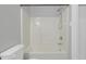 Bathroom featuring a shower over tub and a toilet at 3613 Ranbir Dr, Durham, NC 27713