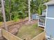 Fenced backyard featuring a shed and view of the rear of the house at 408 Jerome Rd, Durham, NC 27713
