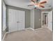 Bedroom with a ceiling fan and access to the bathroom at 4727 Smarty Jones Dr, Knightdale, NC 27545