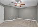 Bedroom featuring carpet and a ceiling fan at 4727 Smarty Jones Dr, Knightdale, NC 27545