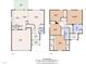 Detailed floor plan showcasing layout, dimensions, and key features of both floors at 4727 Smarty Jones Dr, Knightdale, NC 27545