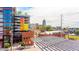 Expansive city views featuring an urban rooftop, vibrant buildings, and a glimpse of the skyline at 5049 Lundy Dr # 102, Raleigh, NC 27606