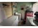 Practical laundry room featuring a washer, dryer, and additional storage options for convenience at 514 E Lee St, Smithfield, NC 27577