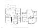 Detailed floor plan with dimensions of all rooms and features in the home at 525 Morning Oaks Dr, Holly Springs, NC 27540