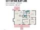 Home floor plan with dimensions and layout at 5317 Cottage Bluff Ln, Knightdale, NC 27545