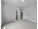 Neutral bedroom with ceiling fan, ensuite bathroom, closet, and soft carpet flooring at 7212 Donneeford Rd, Wake Forest, NC 27587