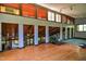 Open living space with wood flooring, high ceilings, and ample natural light at 82 Deercorn Path, Moncure, NC 27559