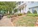 Charming home exterior with white picket fence, well manicured front yard, and sidewalk at 10 Grove Park Rd, Durham, NC 27705