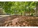 Inviting home exterior with mature trees providing shade and curb appeal on a sunny day at 101 Abbotsford Ct, Durham, NC 27712