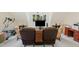 Spacious upstairs bonus room featuring bright windows and comfortable seating for entertainment at 101 Worsham Dr, Chapel Hill, NC 27516