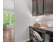 A home office space with natural light and built-in desk area at 1016 Pemberly Ave, Morrisville, NC 27560