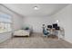 A bedroom that can double as an office space with work desk area at 1302 Ingle Ct, Burlington, NC 27215