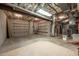 Unfinished basement space with ample room for storage and utilities at 201 Summergate Cir, Chapel Hill, NC 27516