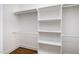 Bright white closet with custom shelving at 216 Billingrath Turn Ln, Cary, NC 27519