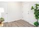 Clean entryway with hard surface floors and neutral paint at 2581 Green Valley Blvd, Burlington, NC 27217