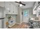 Efficient kitchen with stainless steel appliances and ample storage space at 2709 Farthing St, Durham, NC 27704