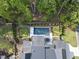 Aerial view of the property showcasing a pristine pool, putting green, and manicured landscaping at 4139 Rockingham Dr, Raleigh, NC 27609