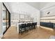 Spacious open kitchen with an expansive island, sleek cabinetry, and modern lighting at 4139 Rockingham Dr, Raleigh, NC 27609