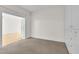 A spacious bedroom with adjoining living space and built-in storage at 510 Glenwood Ave # 510, Raleigh, NC 27603