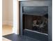 Close up of the fireplace at 510 Glenwood Ave # 510, Raleigh, NC 27603