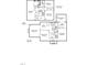 Detailed floor plan showing room dimensions for the first and second floor at 5632 Falkirk Dr, Durham, NC 27712