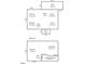 Detailed floor plan illustrating dimensions for bedrooms, kitchen, Gathering room, and basement spaces at 623 Oakgrove Dr, Graham, NC 27253