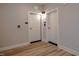 Hallway offers access to unit door, stairwell, and safety features at 800 Gathering Park Cir # 204, Cary, NC 27519