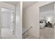 Upstairs hallway with access to rooms at 8504 Boot Ct, Raleigh, NC 27615