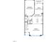 Detailed floor plan showcasing the layout of the first floor, including the kitchen, Gathering, and garage at Lot 8 Cooper St, Sanford, NC 27330