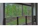 Balcony with view of trees and nature at 121 Ladybug Ln, Chapel Hill, NC 27516