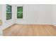Bright bedroom with beautiful views from its large windows at 121 Ladybug Ln, Chapel Hill, NC 27516