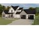 Elegant two-story home boasting a classic design and a spacious two-car garage at 123-125 Ottawa Dr., Louisburg, NC 27549