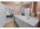 En-suite bathroom with dual sinks and large mirrors at 2424 Cambridge Rd, Burlington, NC 27215
