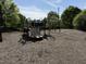 Community playground with slides and climbing offers fun, safe recreational opportunity for children to gather and play outdoors at 3608 Deering Dr, Raleigh, NC 27616