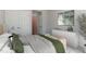 Calm bedroom with natural light, white dresser, and serene ambiance at 45 Addison Pond Ct # 11, Zebulon, NC 27597