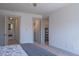 Spacious bedroom with access to closets and hallways for easy living at 777 Fireball Ct, Knightdale, NC 27545