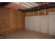 Unfinished basement with exposed insulation, HVAC ductwork, and a concrete foundation wall at 7805 Ailesbury Rd, Wake Forest, NC 27587