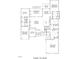 First floor plan featuring a Gathering room, kitchen, dining room, primary bedroom, guest bedroom, and three-car garage at 7805 Ailesbury Rd, Wake Forest, NC 27587